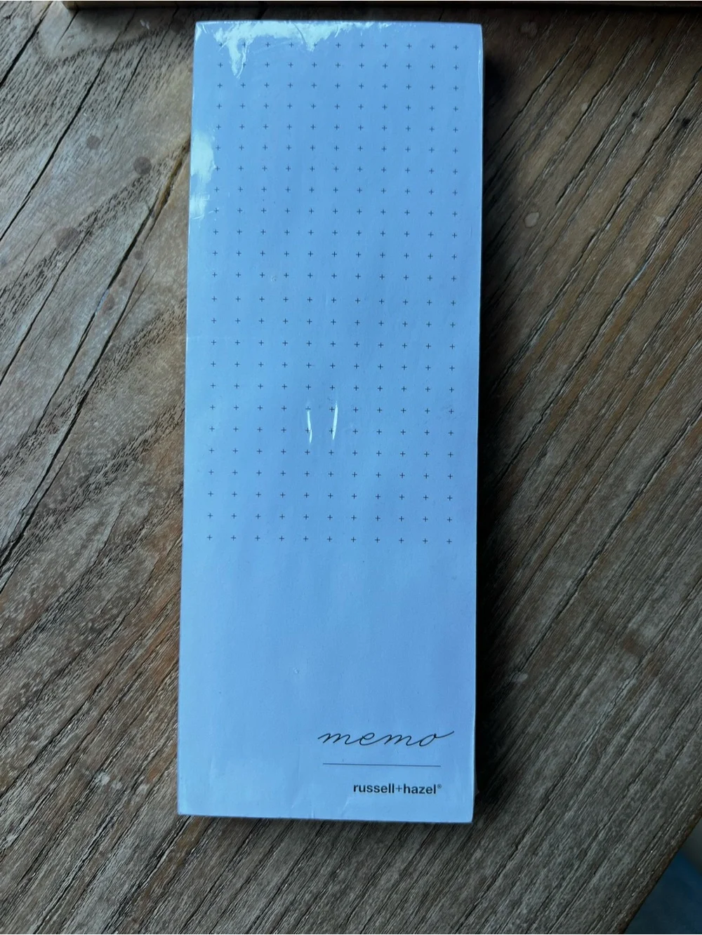 Russell+Hazel In Due Time White Memo, Line & Week Notepad Set New in Wrap